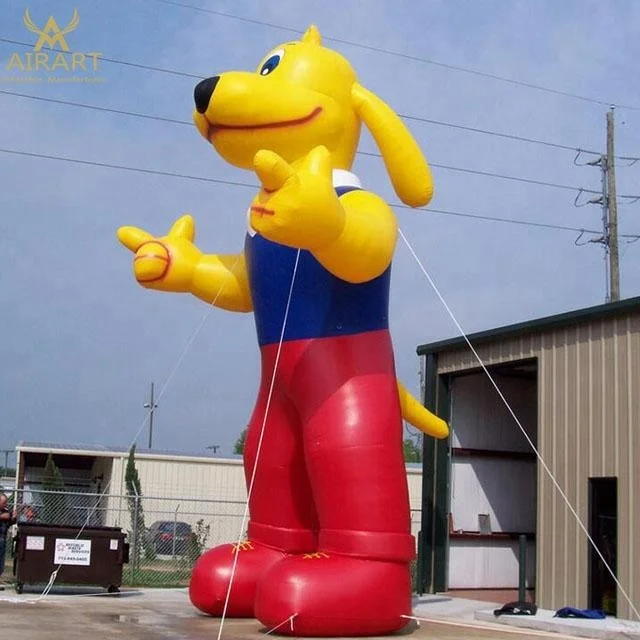 
Giant cartoon inflatable dog advertising decorations 