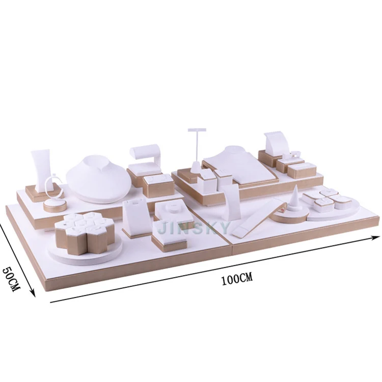 jewelry display furniture neck mannequins wood custom jewelry display sets