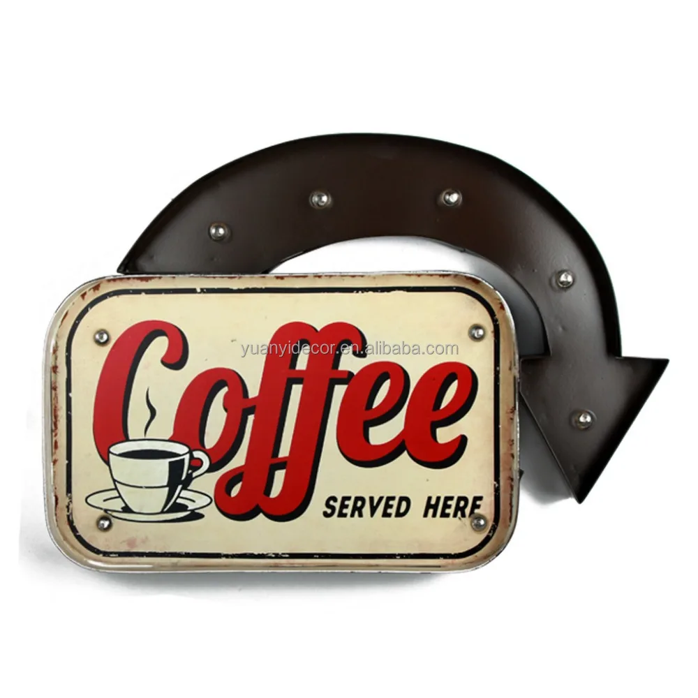 
High Quality Exit Metal Arrow Light Sign Custom 