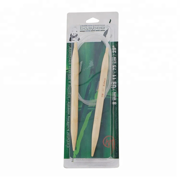 8MM Socks Knitting Bamboo Circular Needles