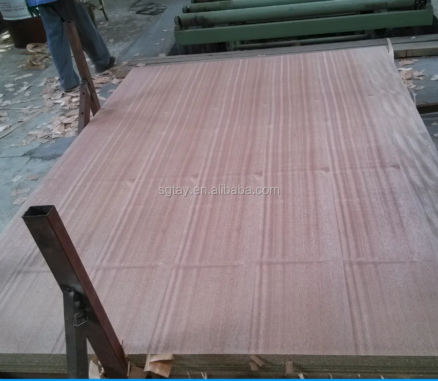 Отличительный шпон горячего прессования МДФ HDF облицовка панели для украшения