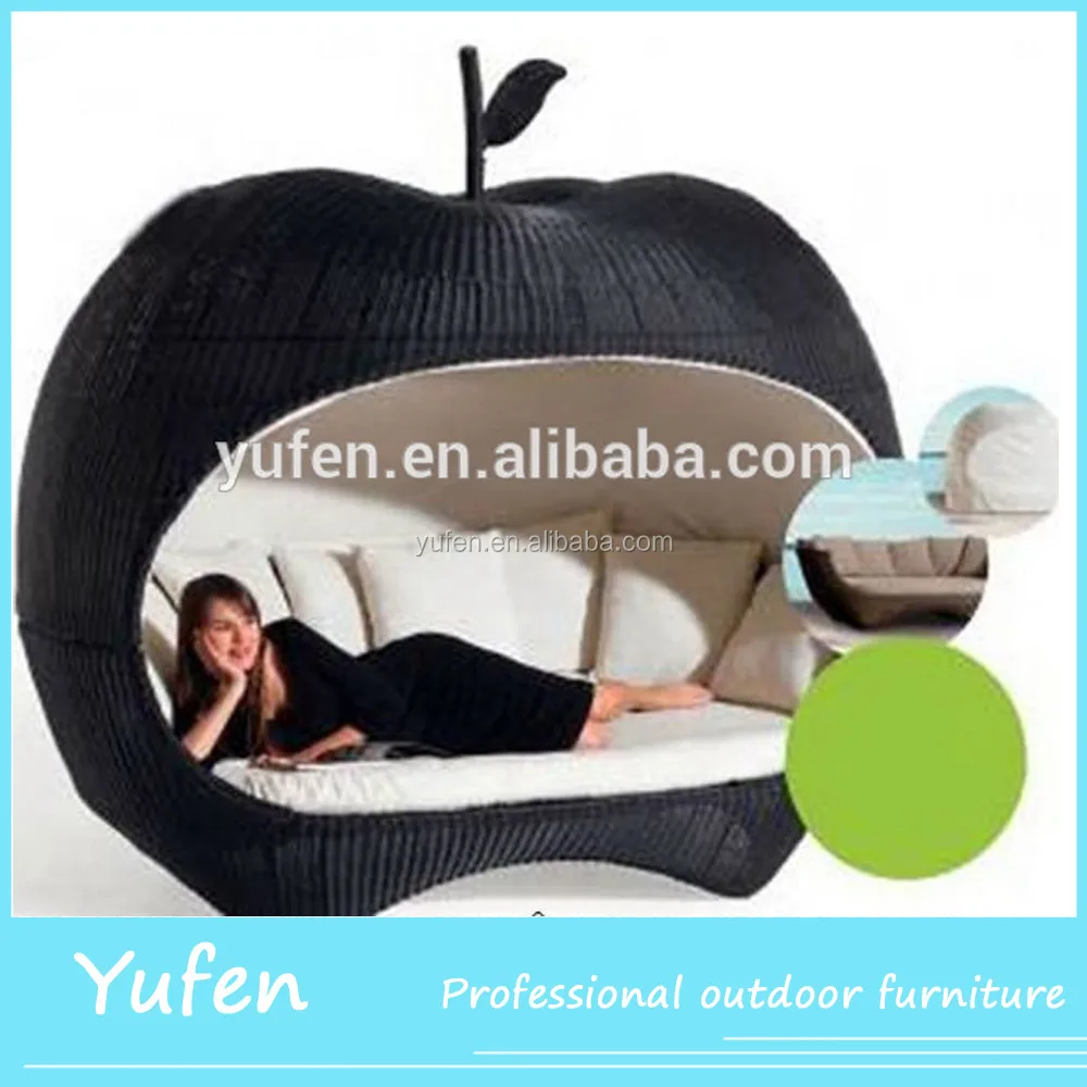 cast aluminum rattan wicker round outdoor cabana beds gazebo house