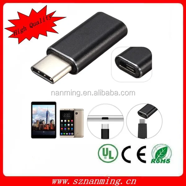 Usb 3.1 тип C мужчина к Micro USB 5 контакт. женский микро USB зарядное устройство данных адаптер