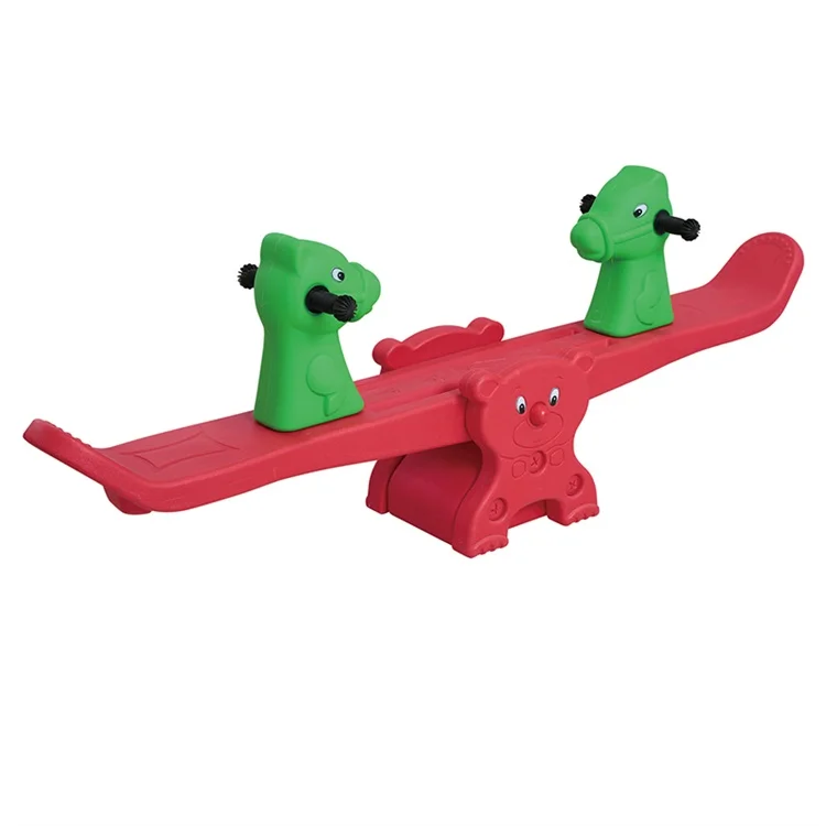 Traditional Indoor Kids Plastic Seat Seesaw