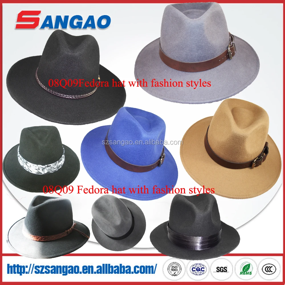 Manufacture perfect white stetsons felt hat cowboy woman wholesale
