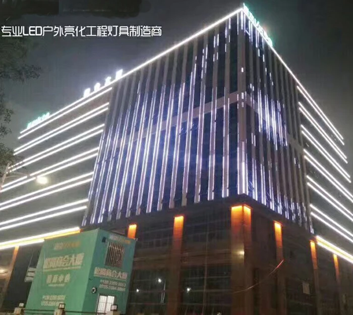 cheap digital led tube outdoor waterproof decoration