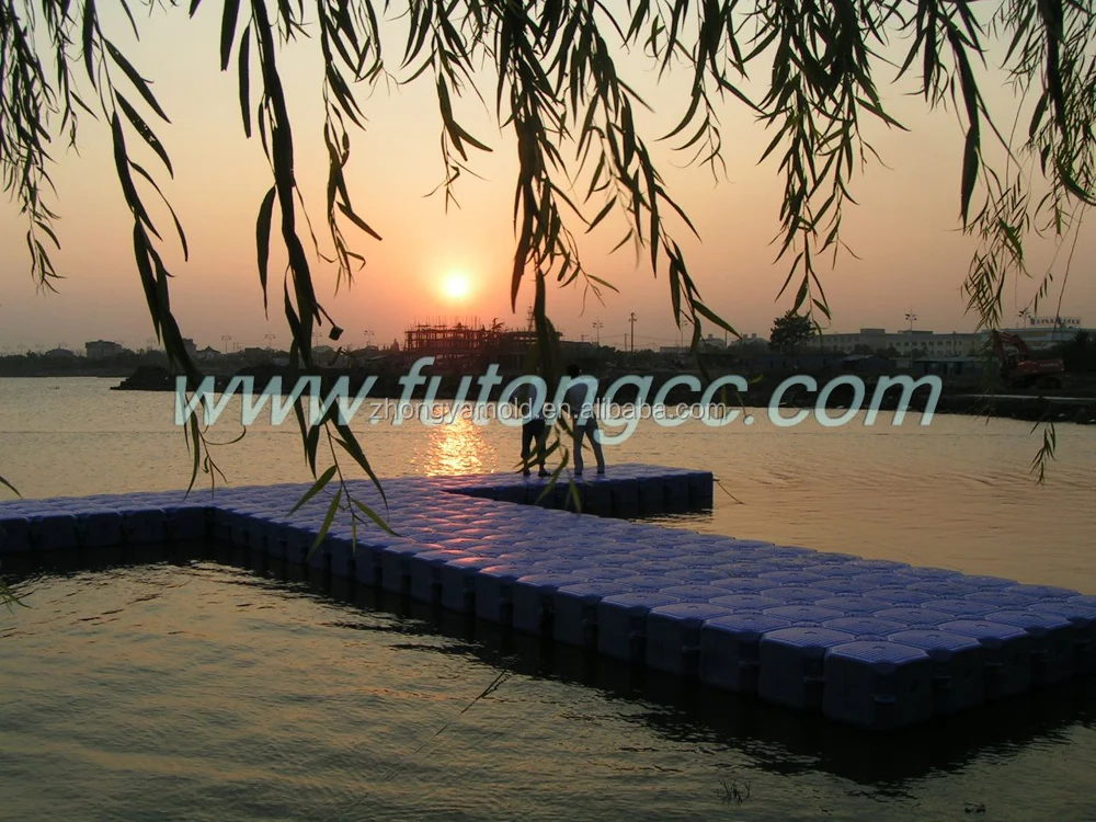 modular floating dock plastic pontoon cubes