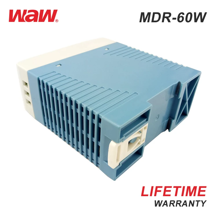 WODE Industrial 24 Volt 2.5A 60W Waterproof Switching Power Supply