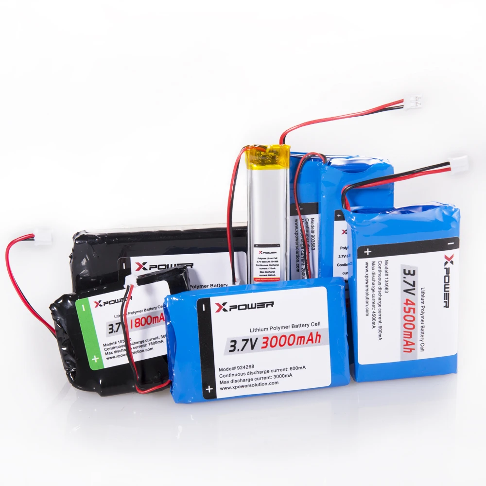 Xpower 803030 3.7V OEM UL Battery 700mAh Lithium Polymer Battery Rechargeable Lipo Battery