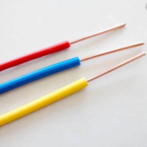 Медный кабель 1.5mm2 гибкий необшитый одножильный ПВХ изолированный RV