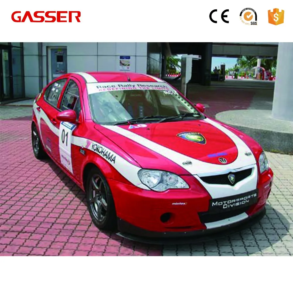 Popular Outdoor Custom Logo PVC Decal Car Sticker Design 3D Embossed Full Color