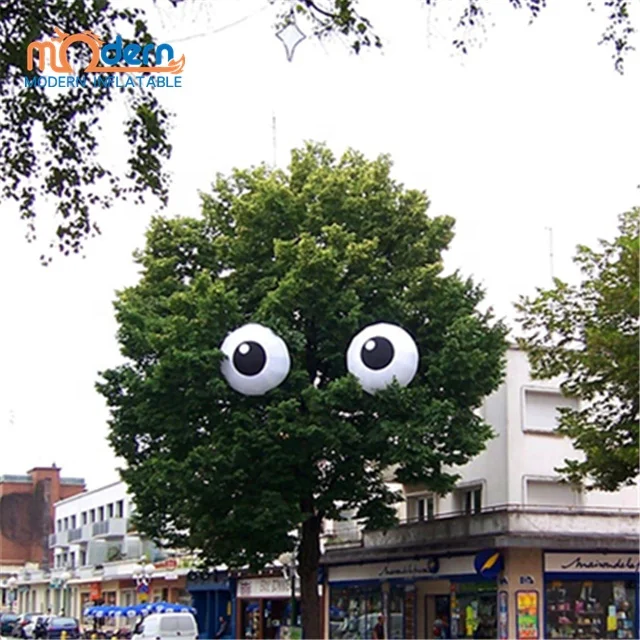 1.5m hanging lighting inflatable eyeball