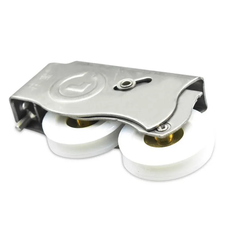 Stainless steel double wheel sliding door sliding window mute roller