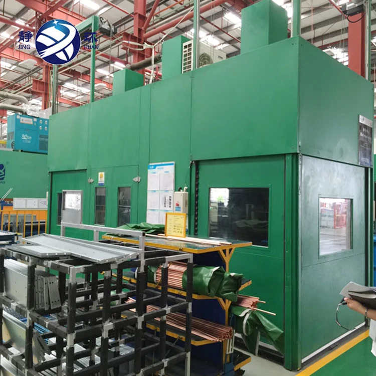 
Big Size Green Flushing Machine Soundproof Room With Glass Window China supplier 