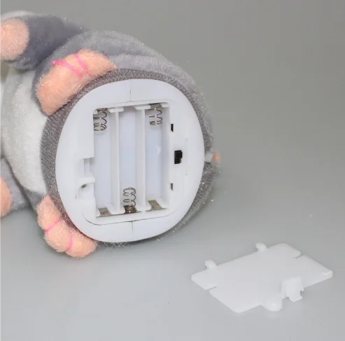 Talking Hamster Mouse Pet Plush Toy Hot Cute Speak Talking Sound Record Hamster Educational Toy for Children Gift