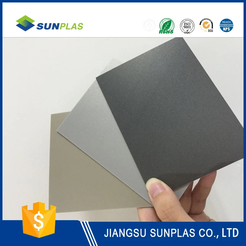 Высоко Глянцевого пластика ABS Металлический Лист для вакуумного формования