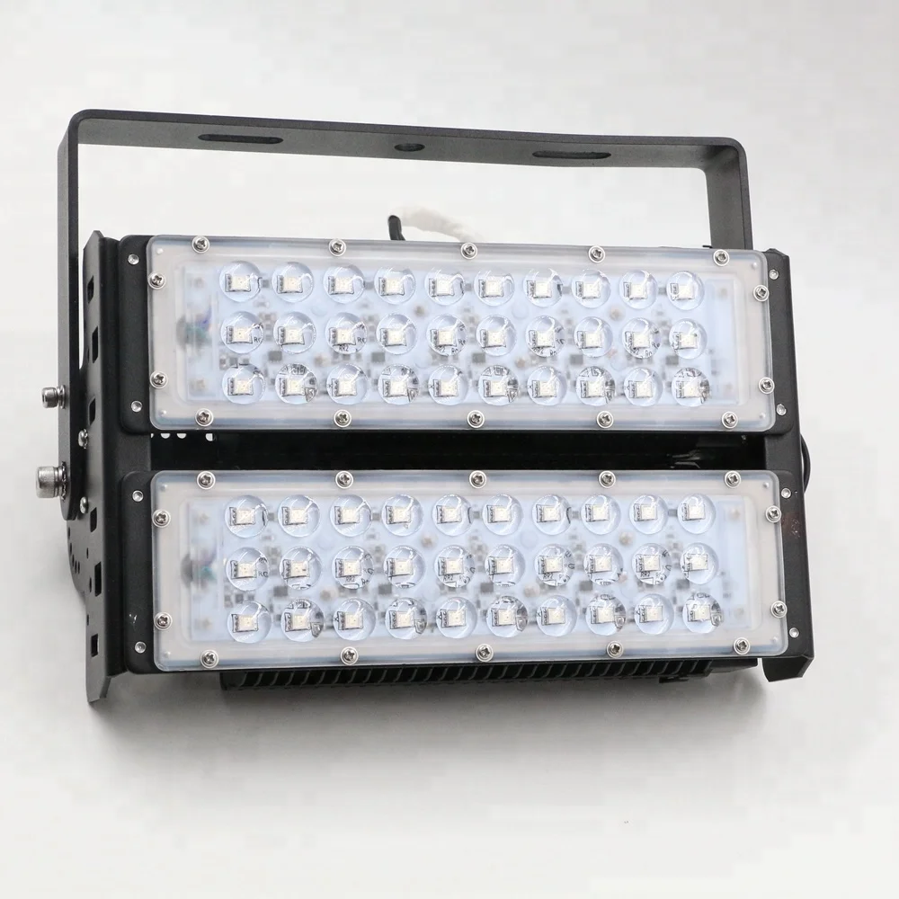 AC110/220V IP66 waterproof outdoor RGB LED flood light with meanwell power supply