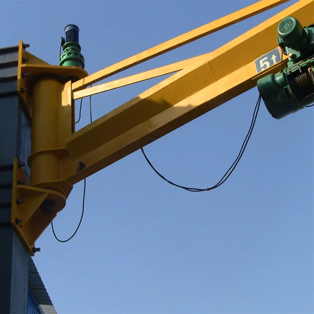 Custom used new mobile slewing 2 ton mini wall mounted jib crane