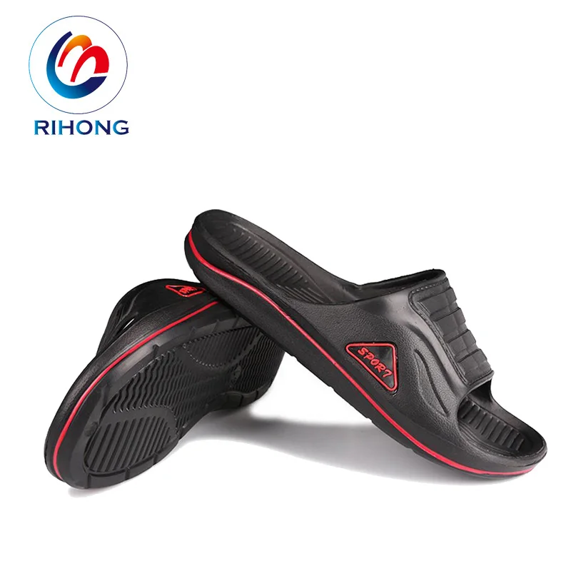 China cheap wholesale men house shoes eva quick drying shower plastic bath slipper