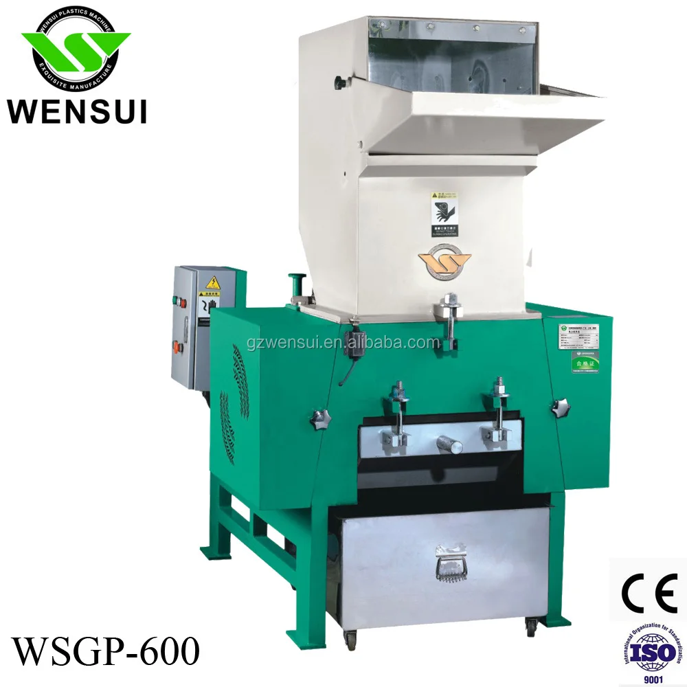 High quality flake blade crusher plastic/pellet making machienry/strong blade bottle crusher