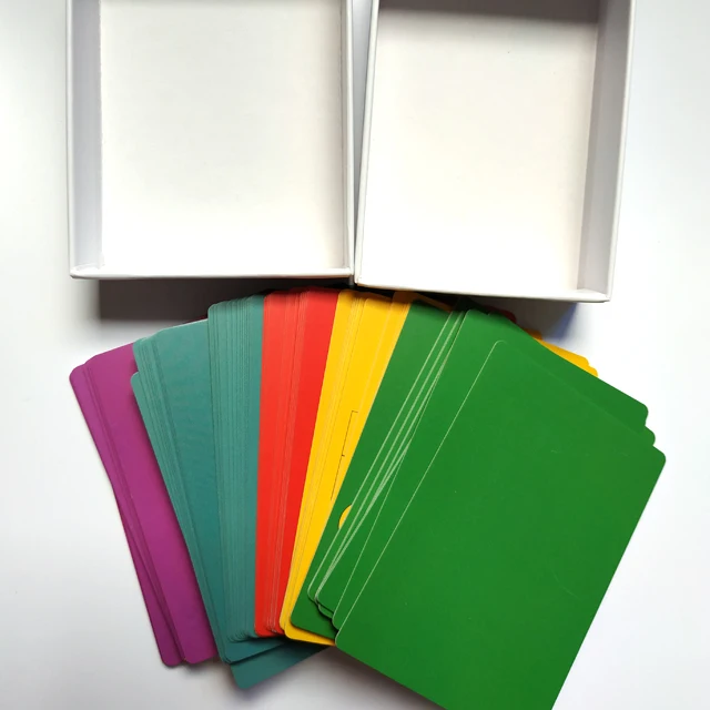 Custom Children playing game cards printing learning cards for kids educational