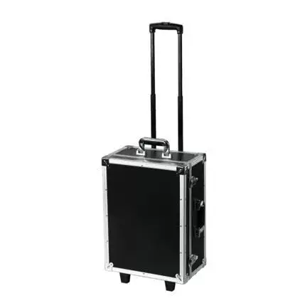 
Custom size Carrying Trolley Aluminum Tool Case with Wheels or Rolls 
