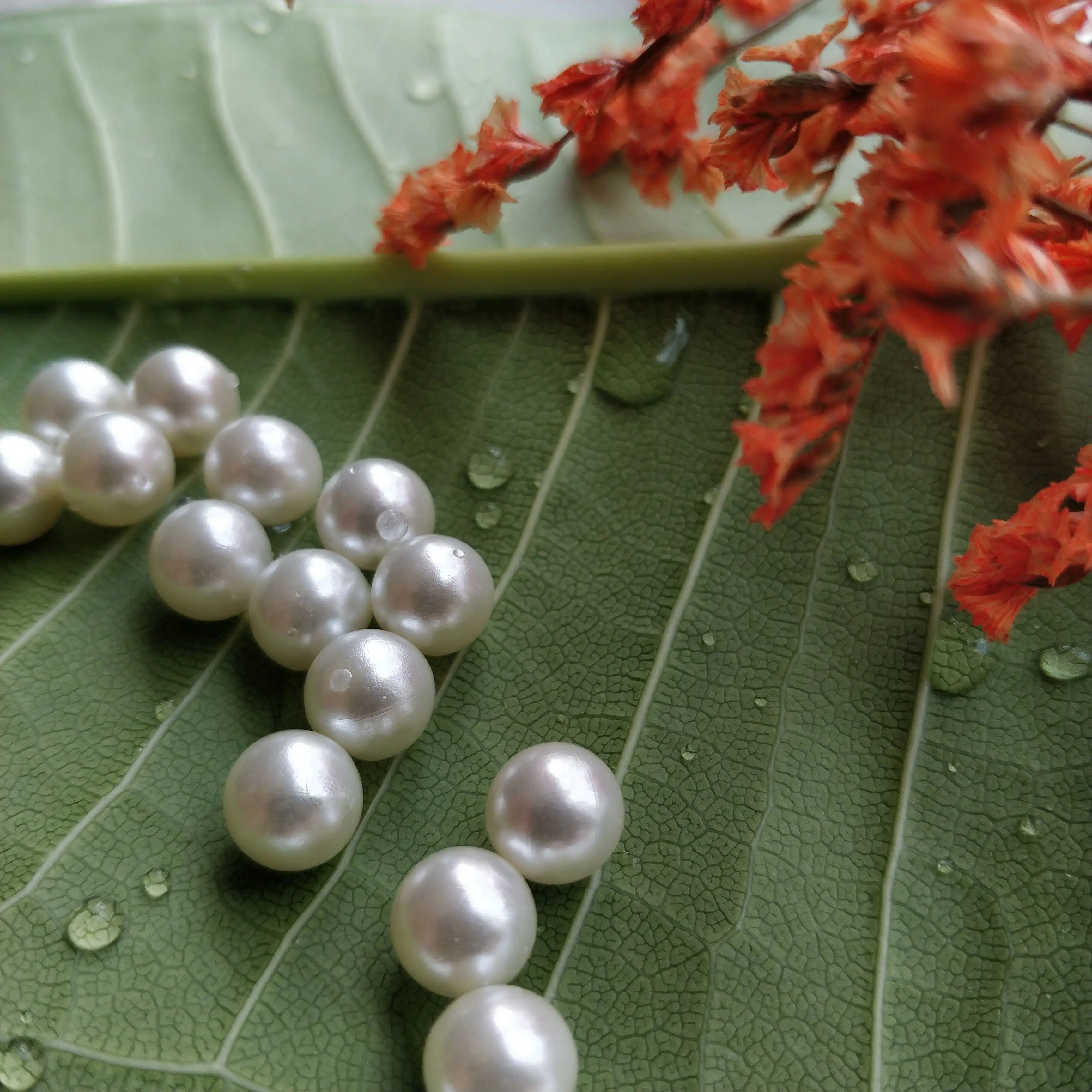 Factory wholesale good quality pp and abs loose  plastic pearls