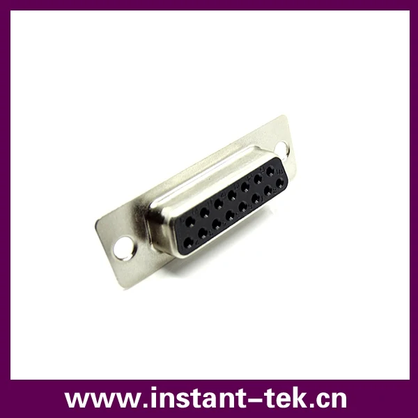 INST D-SUB гнездовой поле устанавливаемое, соединительный кабель 180 Угол