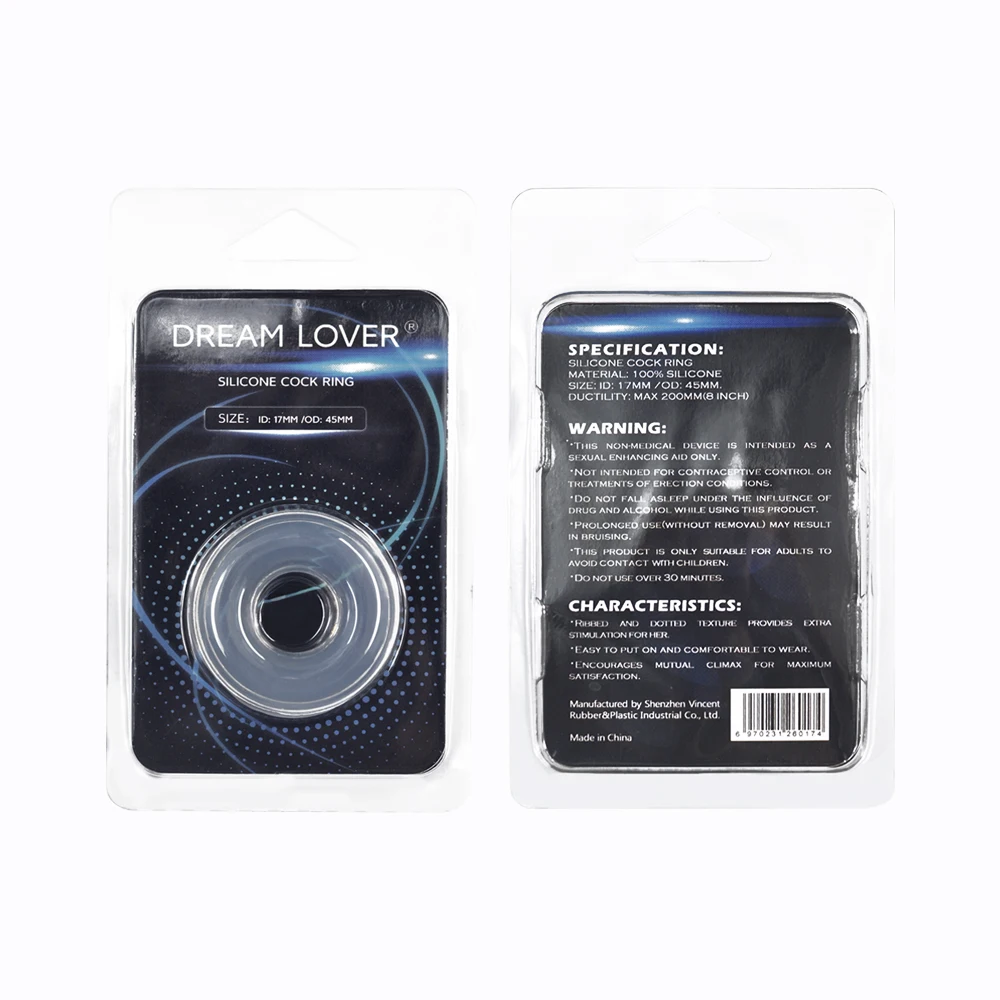 2019 Hot selling Three Sizes Silicone Cock Ring For extend time Penis Ring Manufacturer in China