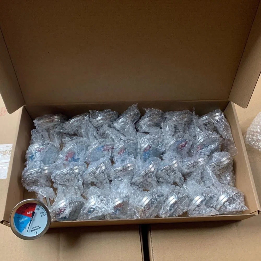 Smoke Grill Oven Cooking BBQ food meat Thermometer Fahrenheit temperature instruments