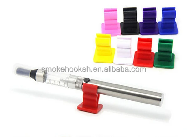 Colorful silicone e cig vaporizer stand, e cig silicone stand for sale