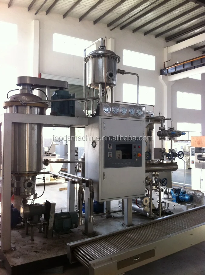 milk cream toffee candy cooking machine