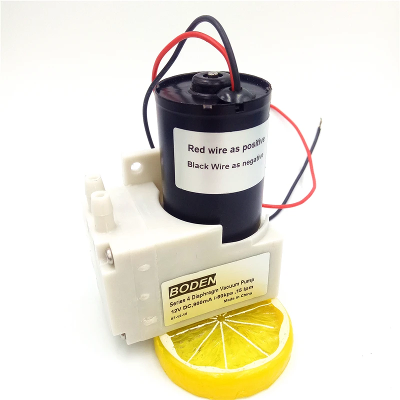DIY 15lpm 24V DC Mini Diaphragm Vacuum Pump for Japan Korea OEM manufacturers