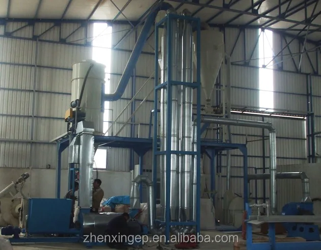 Full stainless steel calcium chloride drying process by spin flash dryer