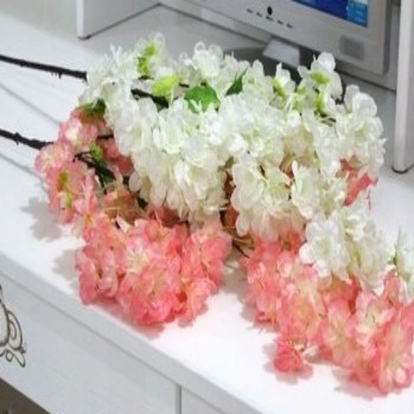 искусственное дерево с листьями вишня цветок цветы филиала