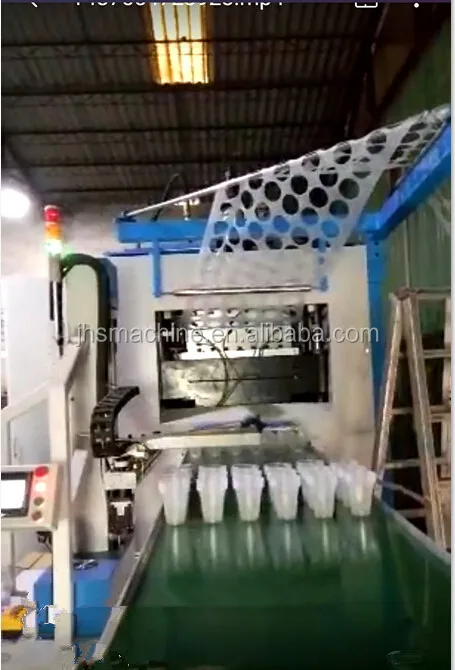 
PP cup making machine robot arm staking auxiliary machine 