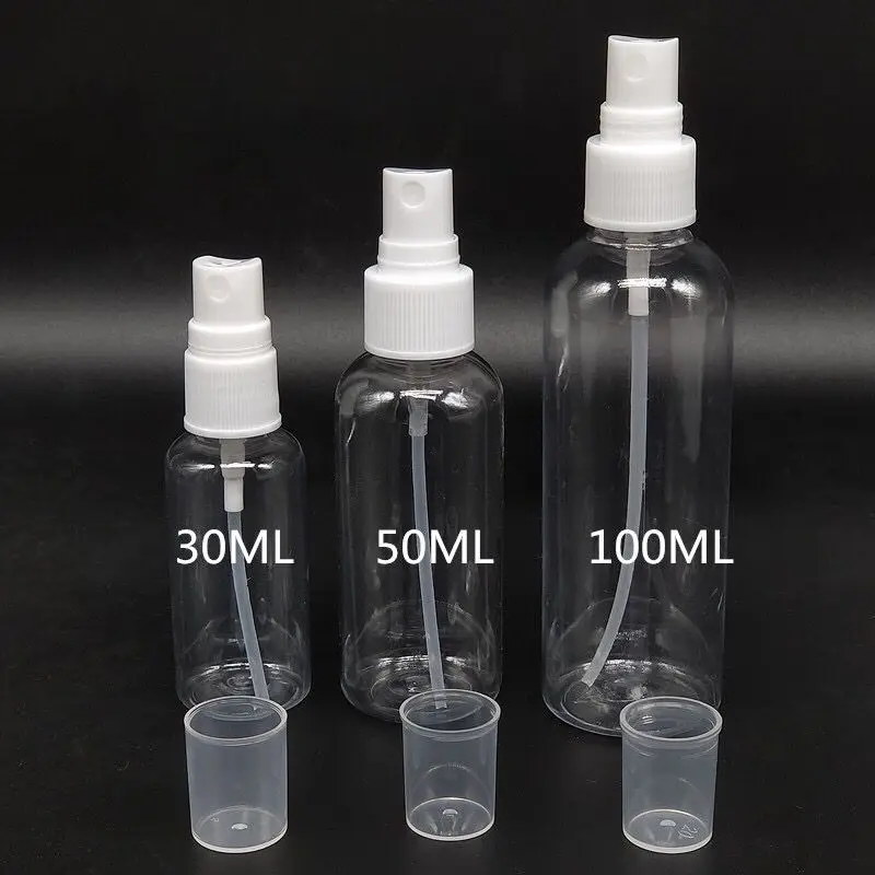 Factory Direct 1oz 2oz 3oz 5oz 8oz empty plastic bottle with fine mist sprayer pump Body Spray Bottle