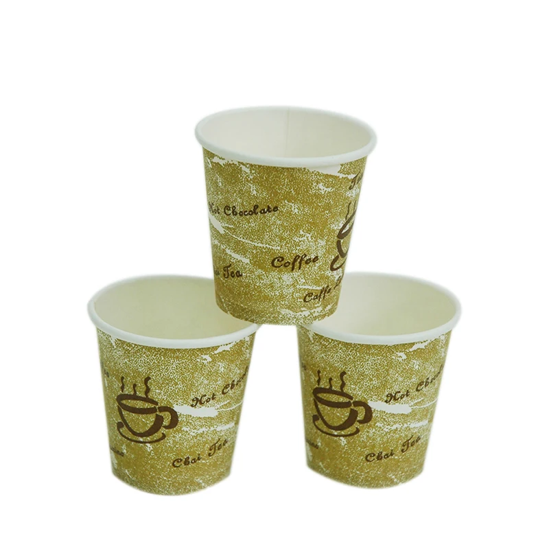 
8 oz Fashional Style Quality And Texture Disposable Single Wall Paper Coffee Cup 