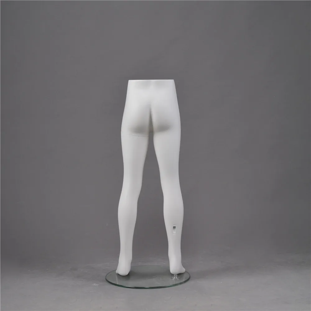 Fiberglass Life Size Half Lower-Body Muscle Manikin Torso Form Display Male Mannequin Legs