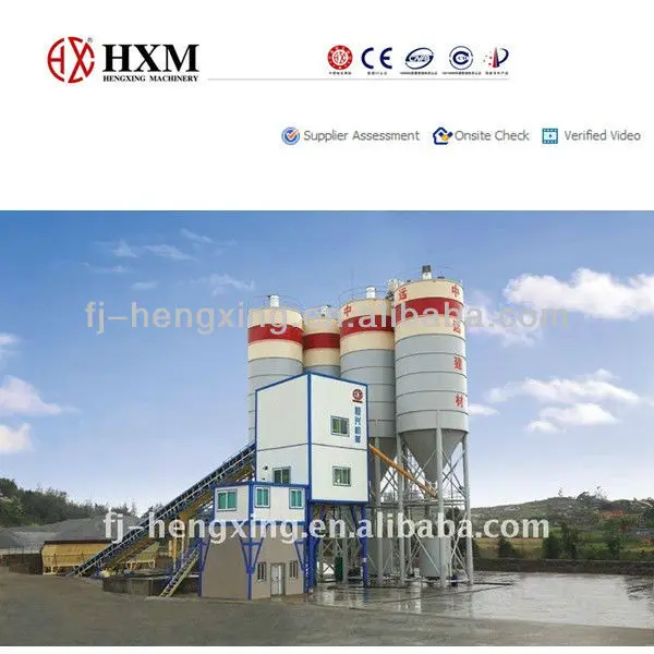 HZS50 Concrete Mixing Plant Road Works Beton Mixing Plant Price Modular Concrete Mixing Plant Factory