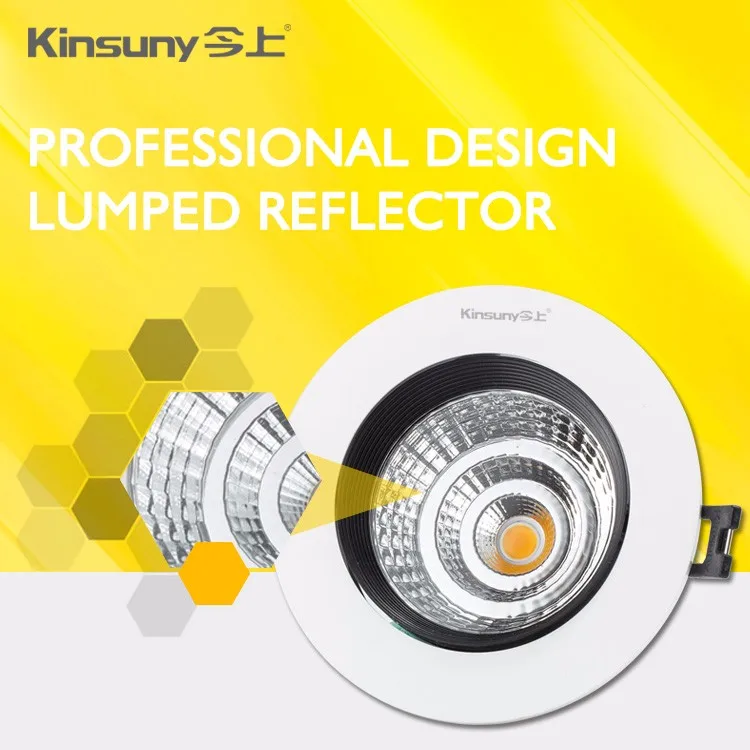 Plastic Factory 2 Inch Gimble COB Led Downlight as Ceiling Light