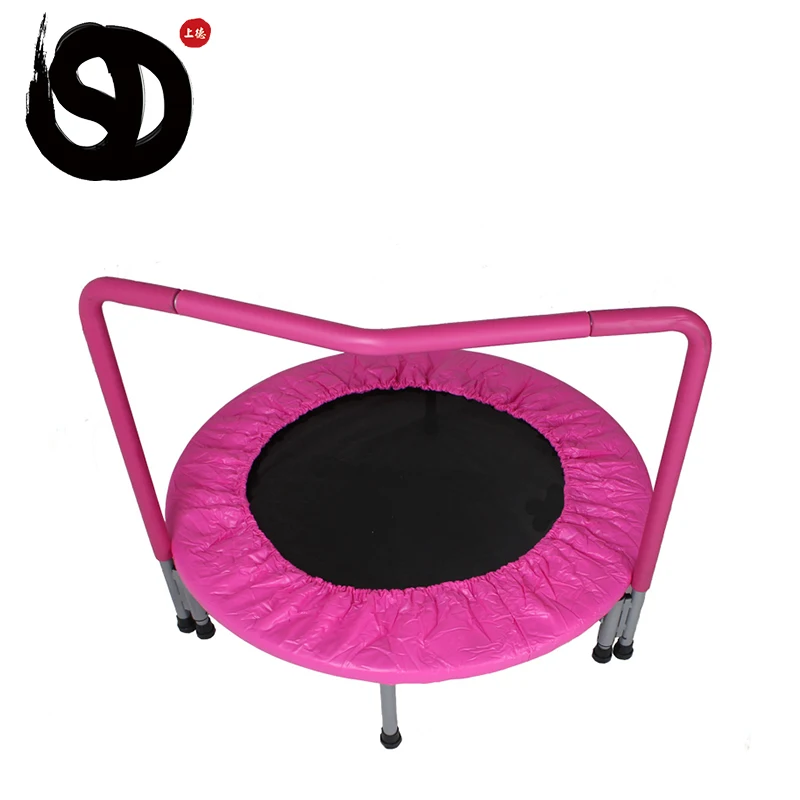 Sundow, удобный дизайн, комнатный фитнес-батут для взрослых с ручкой