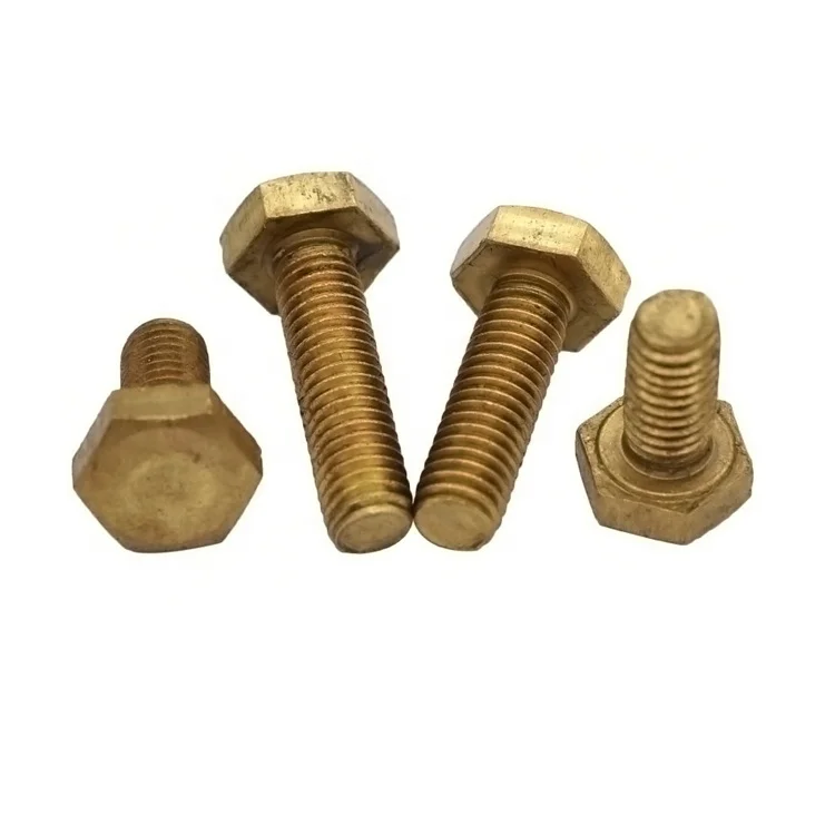 
Brass Hex Head Bolts 