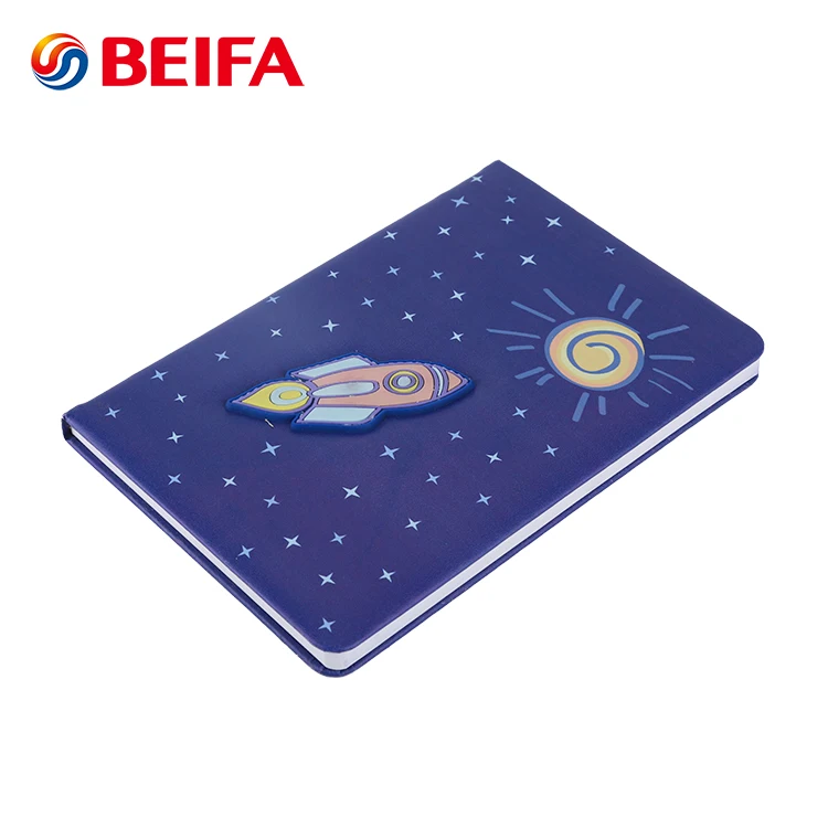 Бренд Beifa BPN520 оптовая продажа школьный блокнот с покрытием из искусственной кожи синего цвета дневник бумажный