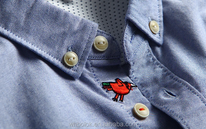 New design your own brand clothing cotton casual shirt oxford shirts mens