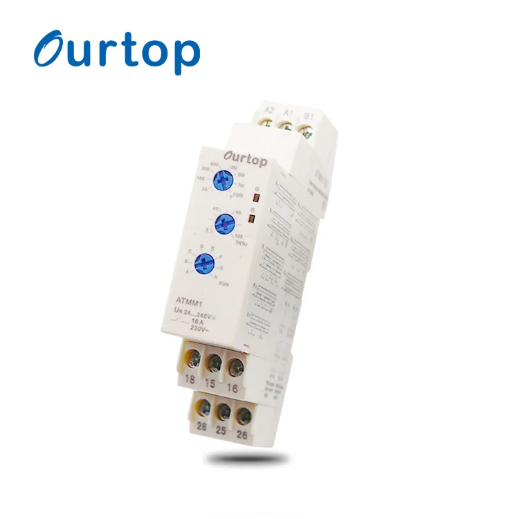 Реле задержки времени секвенсора транзистора микропроцессора