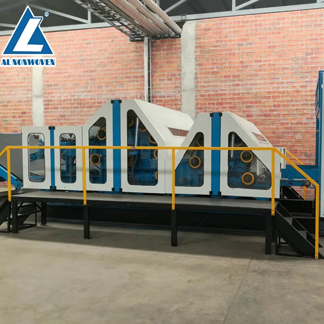 Middle Speed Nonwoven Textile Needle Punching Carpet Making Machine Price/Needle Loom Suede Velour Machine