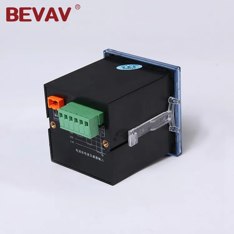 AC Digital ammeter, three-Phase AC Electric Current Meter, amp meter BEVAV A+quality