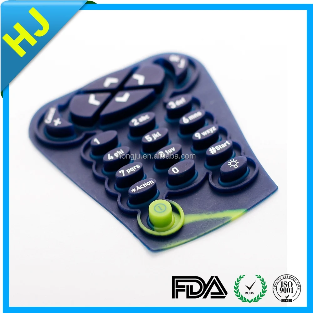 Supply all kinds of Silicone rubber keypad with best choice