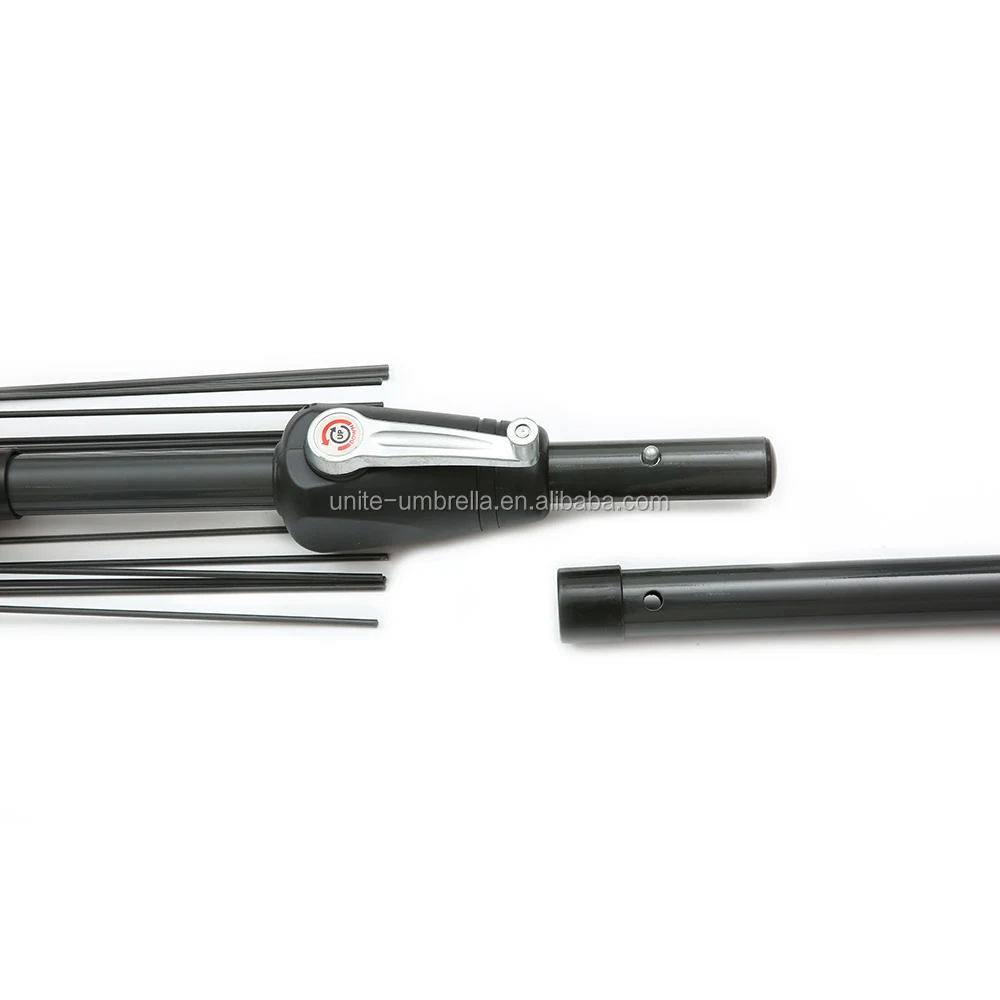 16k/24k steel umbrella parasol frame beach umbrella frame L-R008